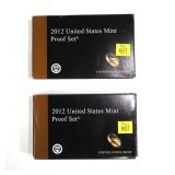 2- 2012 Proof sets -x2 sets