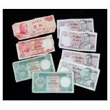 Lot, foreign bank notes, 8 pcs.