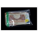 Lot, foreign bank notes, 65 pcs.