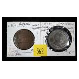 Lot, early tokens, Daniel Webster/Anti-Slavery