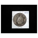 Pop-out silver Peace dollar