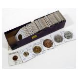 Lot, mixed tokens, 70 pcs.