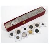 Lot, 130 counterfeit coins, all denominators and