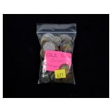 Lot, foreign coins, 100 pcs.