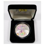 2001 American Silver Eagle .999