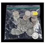 34- 1976 Bicentennial half dollars -x34