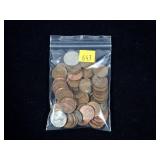 Lot, coins, face value $1.13 total