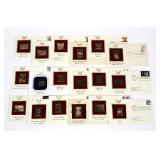 Lot, First Day Issue stamps, 18 pcs.