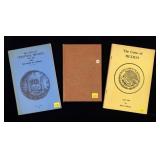 Lot, 3 books: Latin and Mexican coins, 1963 and