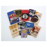 Lot, coin price guides and reference, 10 pcs.