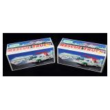 Lot, 2 Hess toy trucks, 1994