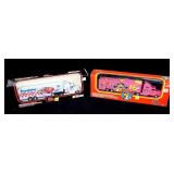 Lot, 2 toy trucks: McDonalds, racing