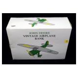 John Deere airplane bank