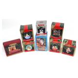 Lot, Keepsakes Christmas ornaments, 8 pcs.