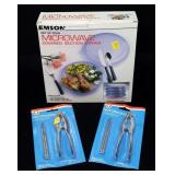 Lot, kitchen items, dishes, nut crackers