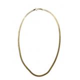 17.5" Sterling silver Dantcraf gold tone