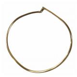 16" Sterling silver two-tone reversible