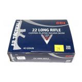 Box of 300 Rds. of CCI .22 LR cartridges