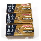3- Boxes of Federal Premium 12 Ga. 3" No. 2