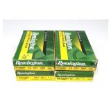 4- Boxes of Remington 12 Ga. 2.75" rifled slugs,