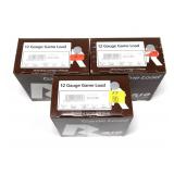 3- Boxes of 12 Ga. 2.75" No. 8 game loads, 25