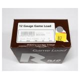 Box of 12 Ga. 2.75" No. 6 shot game loads, 25