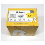 Box of 20 Ga. 2.75" No. 8 shot shells, 25 Rds.