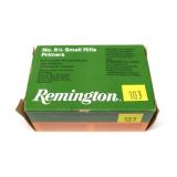 Case of 1,000 Remington No. 6 1/2 small rifle
