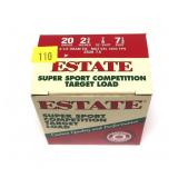 Box of 20 Ga. 2.75" No. 7.5 target loads, 25 Rds.