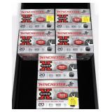 6- Boxes of 20 Ga. 2.75" rifled hollow point