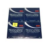 Lot, 400 CCI Bench Press primers No. BR-2 large