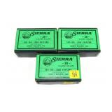 3- Boxes of Sierra .30Cal. .308 Spitzer 150-grain