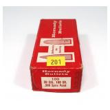 Box of Hornady .30 Cal. 180-grain .308 spire point
