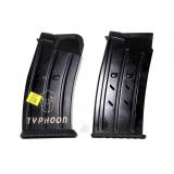 2- Typhoon 2 Ga. magazines -x2 magazines