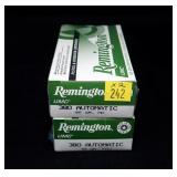 2- Boxes of Remington .380 Automatic 95-grain FMJ