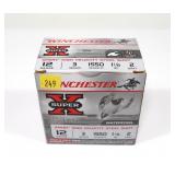 Box of Winchester 12 Ga. 3" No. 2 steel waterfowl