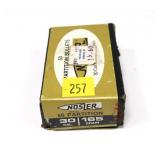 Box of Nosler .30 Cal. 165-grain partition bullets