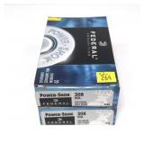 2- Boxes of Federal .308 WIN 180-grain SP