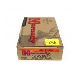 Box of Hornady 12 Ga. 2.75" 300-grain FTX sabot