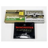 3- Boxes of assorted 20 Ga. 2.75" sabot slugs,