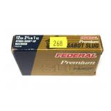 Box of Federal Premium 12 Ga. 2.75" sabot slugs,