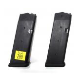 2- Glock .40 Cal. 12-round magazines -x2 magazines