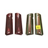 Lot, two sets of 1911 grips