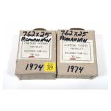 2- Boxes of 7.62 x 25mm Tokarev Romanian