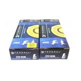 2- Boxes of Federal .223 REM 55-grain SP
