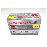 Box of 12Ga.3" No. 4 turkey loads, 10 rounds