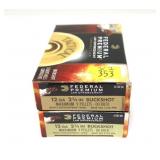 2- Boxes of 12 Ga. 2.75" 00 buckshot,