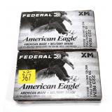 2- Boxes of .223 REM55-grain FMJ cartridges,