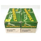 2- Boxes of Remington 22 Thunderbolt .22 LR