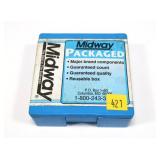 Case of .45 Auto 185-grain JHP bullets, 100 pcs.